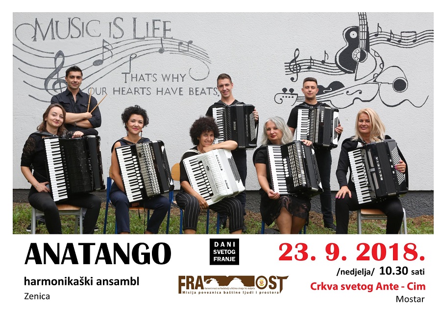 plakat koncert harmonike Anatango
